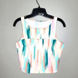 Decree Cutout Tank Top Medium